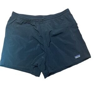Patagonia Black Shorts Womens Hiking‎ Nylon Blend Lightweight Trousers